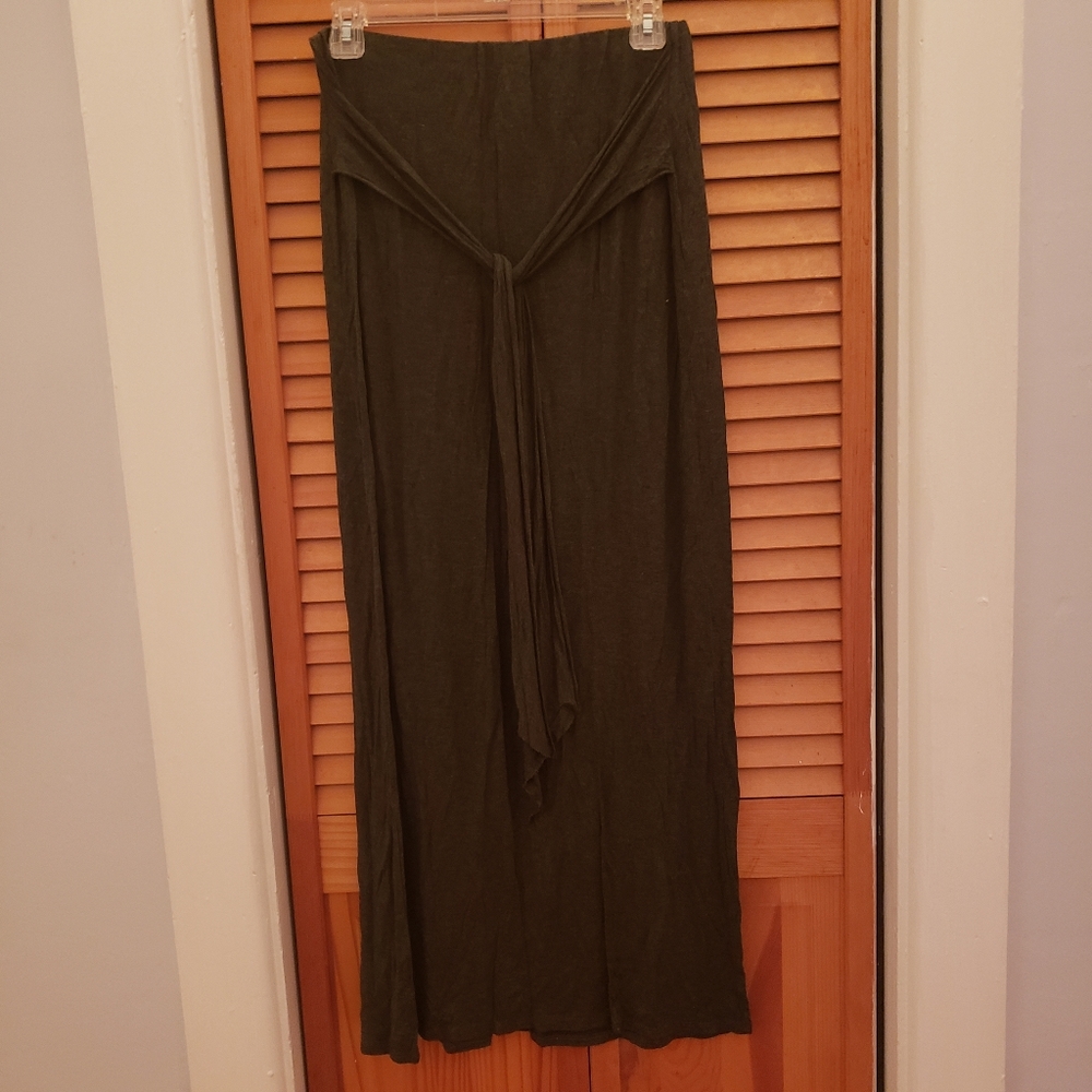 Flowy long skirt free surprise gift with purchase